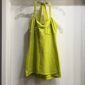 Lululemon Tank w/adjustable shelf cami sz 6 or 8